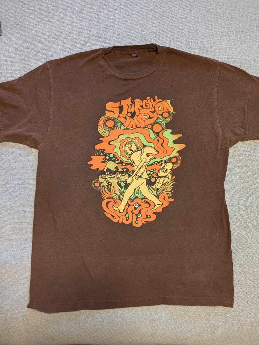 Sturgill Simpson Music Band Men's T-shirt Size XL